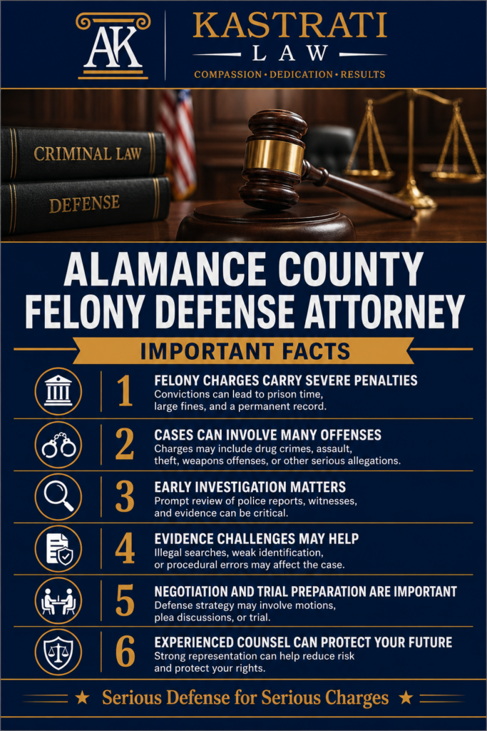 Felony Defense Attorney Infographic
