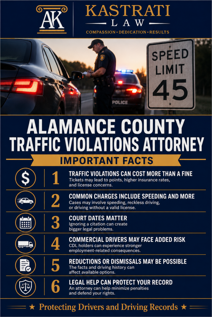 Traffic Violations Attorney Infographic
